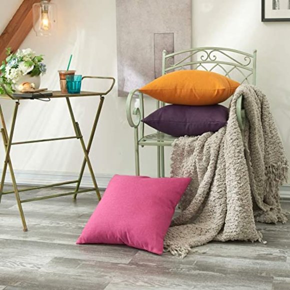 2 PCs Assorted Brand New 18x18 throw Pillow Cover - Picture 13 of 16